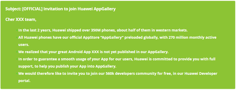 Huawei đang thuyết phục các nhà phát triển đưa ứng dụng lên cửa hàng AppGallery của họ - Ảnh 1.