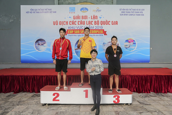 Sôi động giải bơi, lặn cấp quốc gia tranh cúp Sun Sport Complex 2019