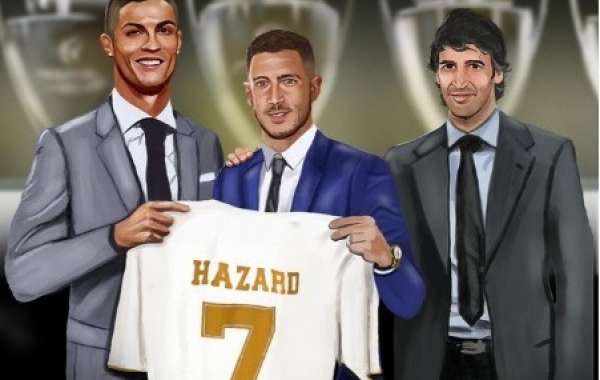 Eden Hazard mặc áo số 7 tại Real Madrid