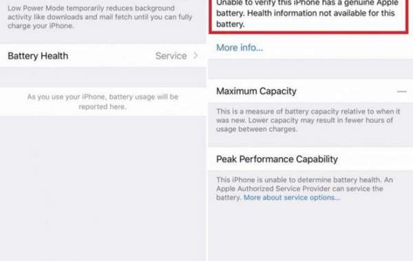 Vì sao khách hàng thay pin iPhone chính hãng vẫn bị báo lỗi?