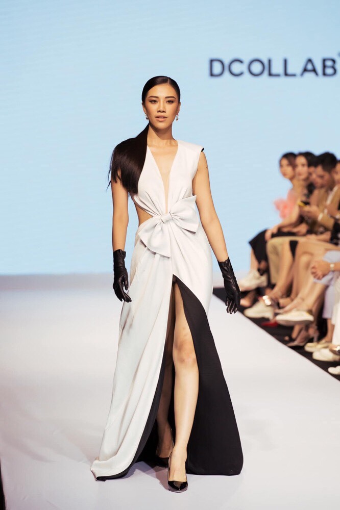 Thuý Vân, Hương Ly nổi bật trong show thời trang HH Hoàn vũ VN 2019