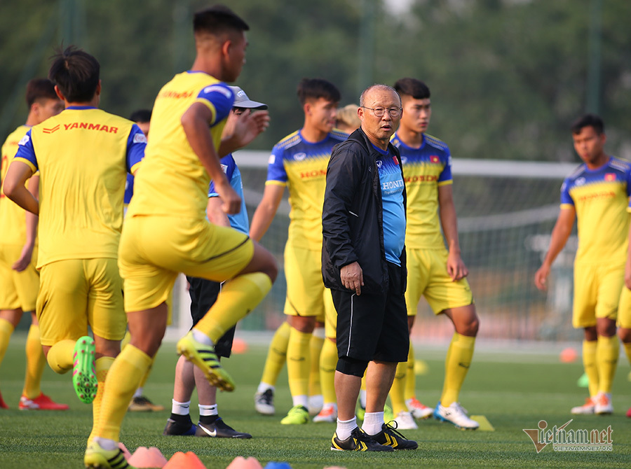HLV Park Hang Seo chốt danh sách U22 Việt Nam đấu UAE