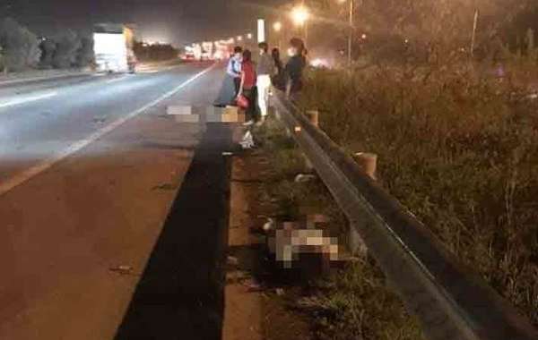 Băng qua cao tốc Hà Nội - Bắc Giang, 3 nữ công nhân bị ô tô đâm