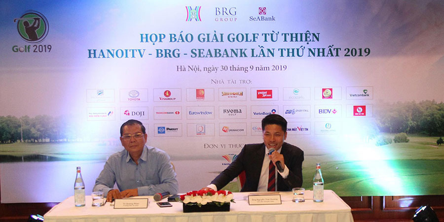 Ra mắt giải golf từ thiện do Đài PT-TH Hà Nội tổ chức
