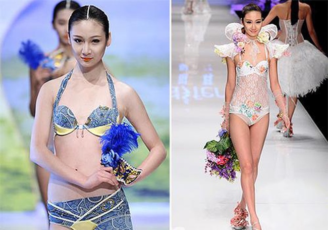 Ít ai biết, Men Jiahui từng đoạt giải cuộc thi người mẫu nội y trước khi gia nhập lực lượng tiêu binh của quân đội Trung Quốc. 