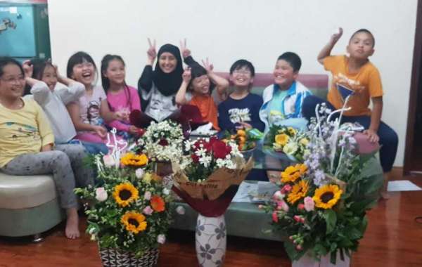 Buổi học đặc biệt ngày 20-11 tại lớp học tiếng Anh 0 đồng của SJ Việt Nam