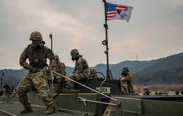 Lầu Năm Góc bác tin đồn Mỹ rút quân khỏi Hàn Quốc.