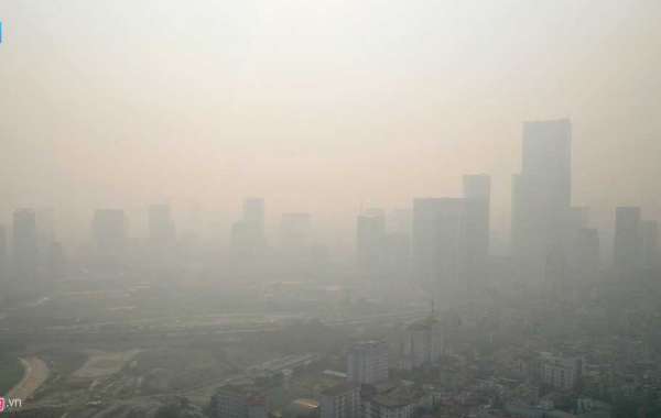 Chất lượng không khí Hà Nội ở ngưỡng có hại sáng nay