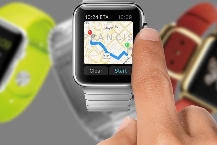 Cách xem bản đồ trên Apple Watch