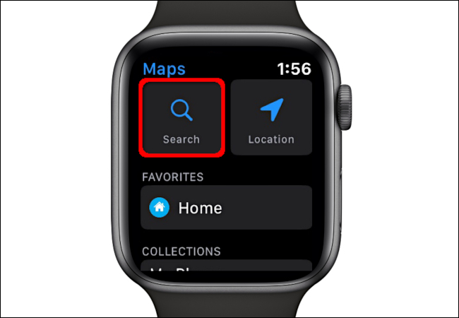 Cách xem bản đồ trên Apple Watch