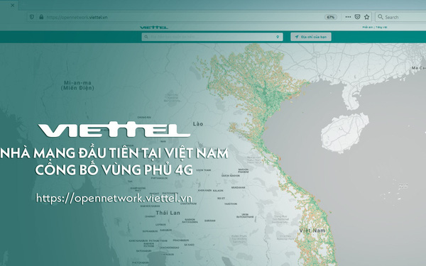 Viettel công bố bản đồ phủ sóng 4G, giờ thì người Việt đã kiểm tra được chất lượng mạng 4G mình đang sử dụng - Ảnh 1.