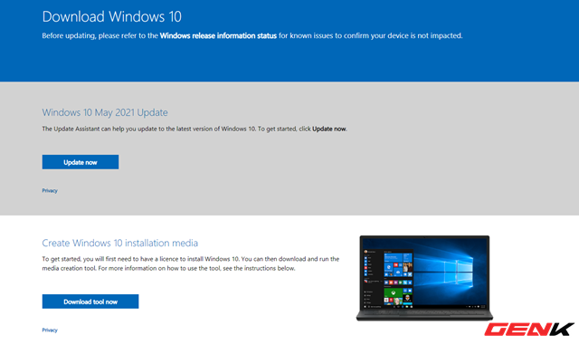 Microsoft đã bắt đầu phát hành Windows 10 21H1, và đây là những cách tải bộ cài đặt vào USB - Ảnh 2.