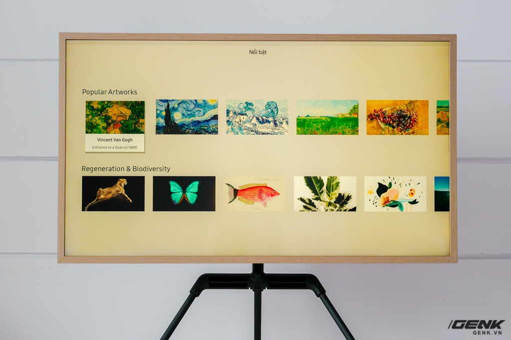 Đập thùng TV Samsung The Frame 2021 43 inch: Rất phù hợp không gian Minimalist, hơn 1.400 khung tranh nghệ thuật, tự lắp đặt không hề khó - Ảnh 18.