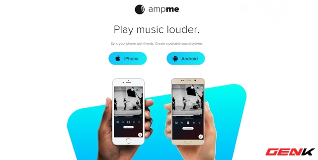 Biến smartphone thành hệ thống âm thanh đa kênh cực đỉnh với AmpMe - Ảnh 1.