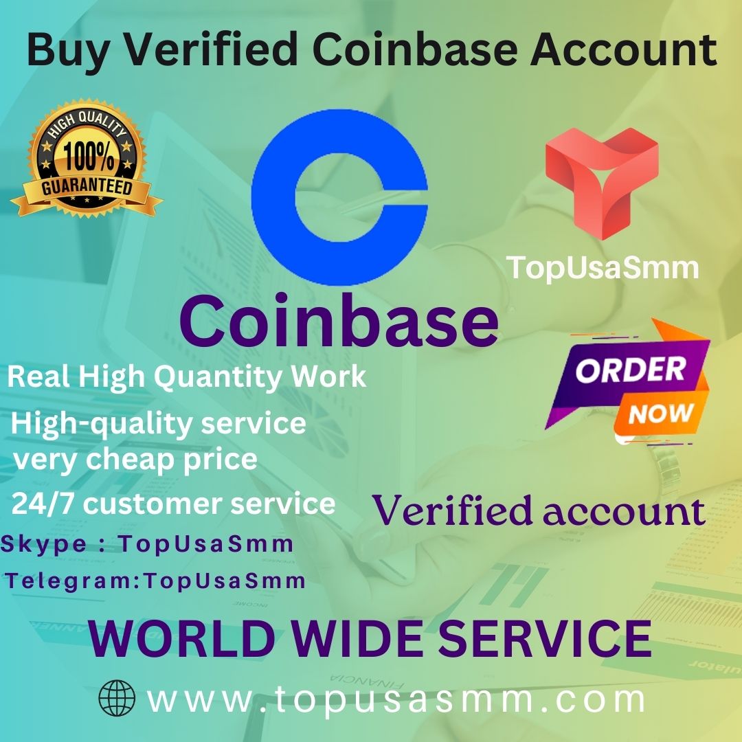 Buy Verified CoinBase Account - TopUsaSMM
