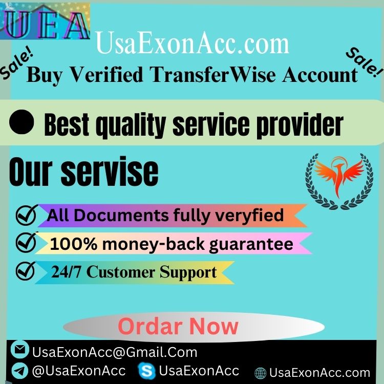 Buy Verified TransferWise Account - USAExonAcc