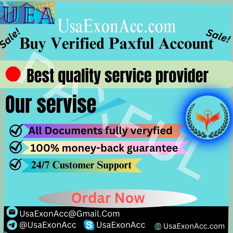 Buy Verified Paxful Account - USAExonAcc