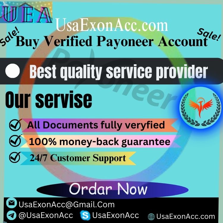 Buy Verified Payoneer Account - USAExonAcc