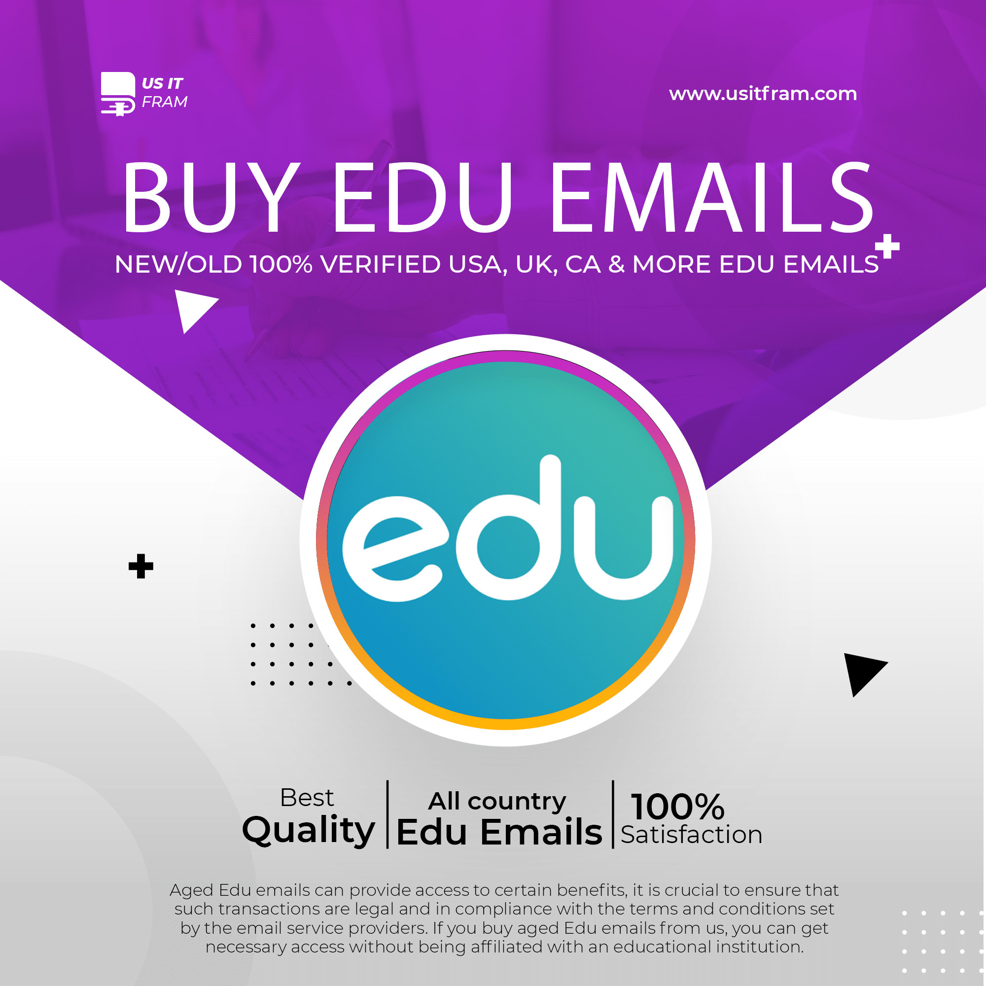 Buy Edu Emails - NEW/OLD 100% Verified and Best Quality