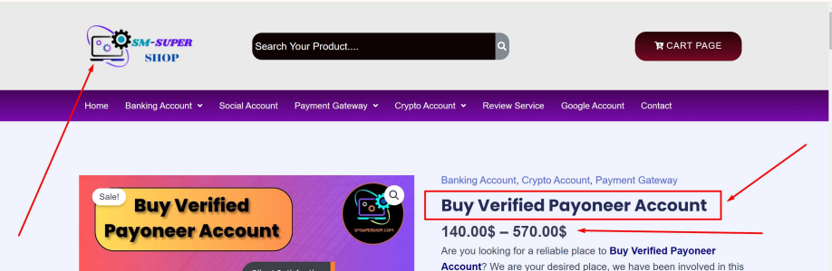 Buy Verified Payoneer smsupershop Cover Image